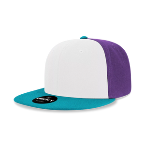 Decky Headwear 6020 in Solid, Dual, and Tri-Colors (Embroidered with Your Logo)