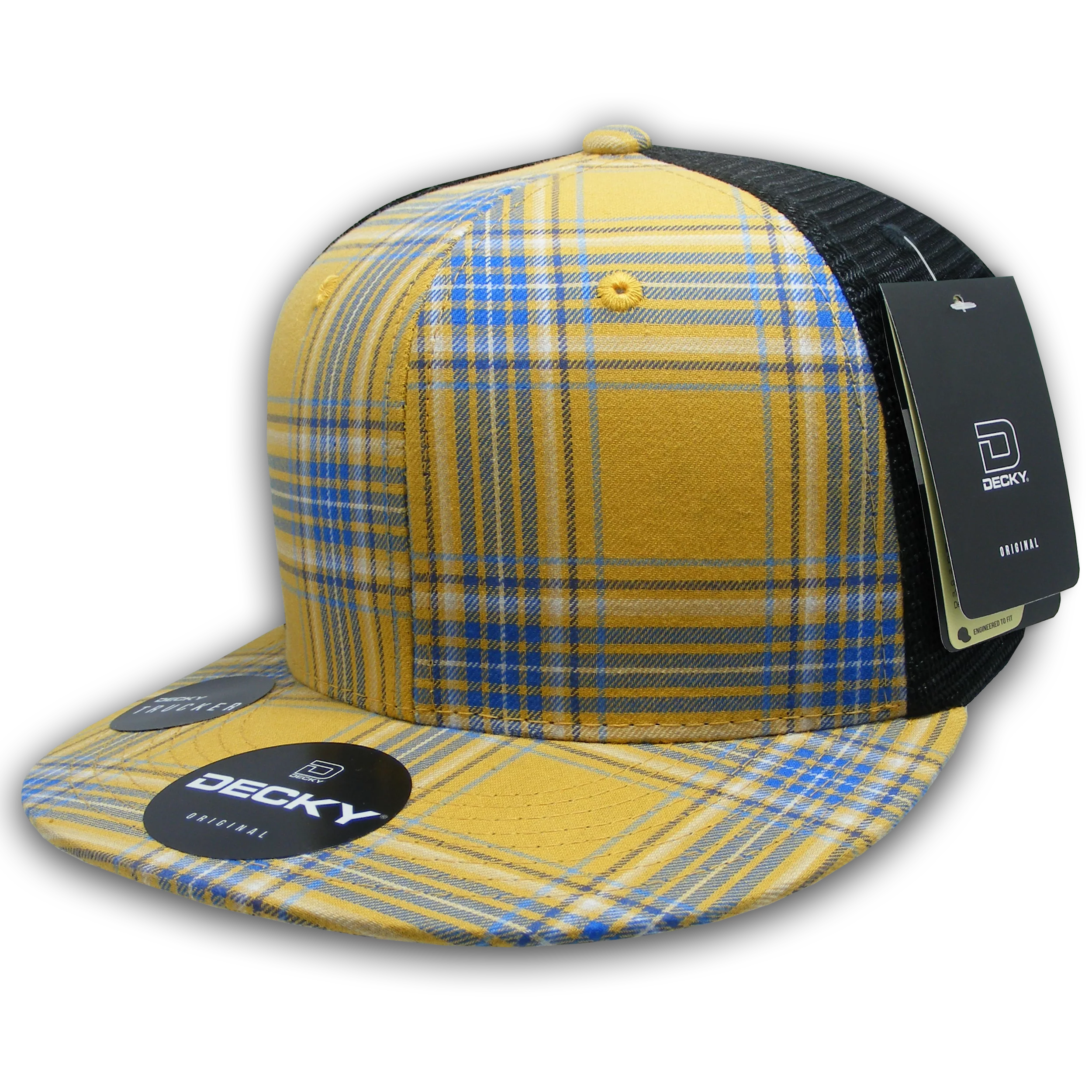 Decky Headwear 6016 in Plaid Patterns