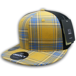 Decky Headwear 6016 in Plaid Patterns