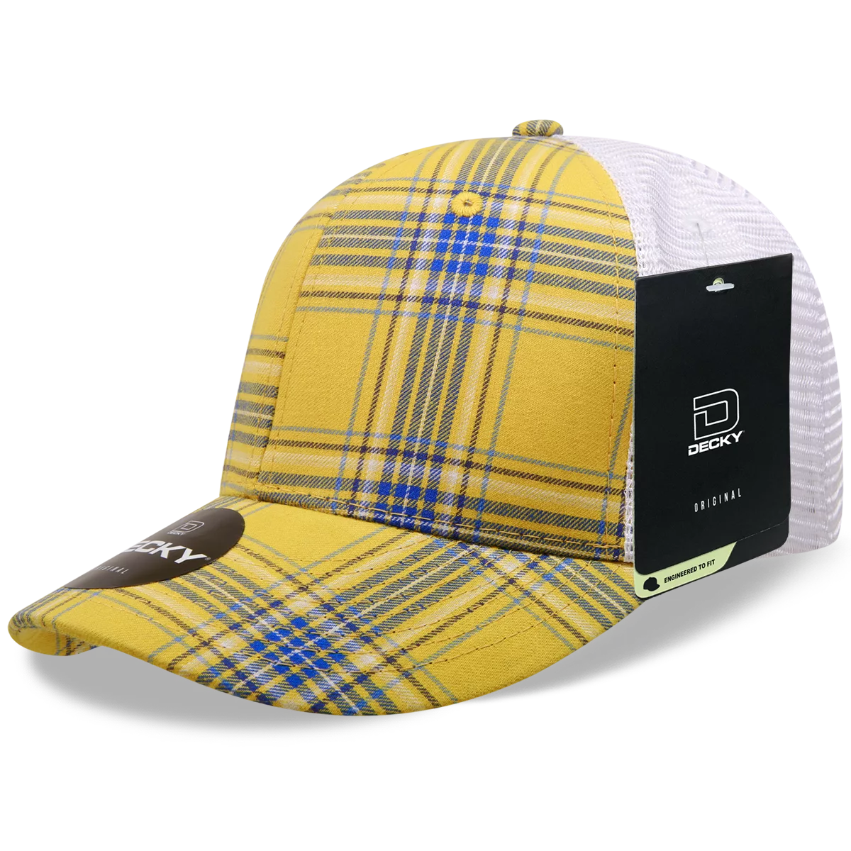 Decky Headwear 6017 in Plaid Patterns, Set 1