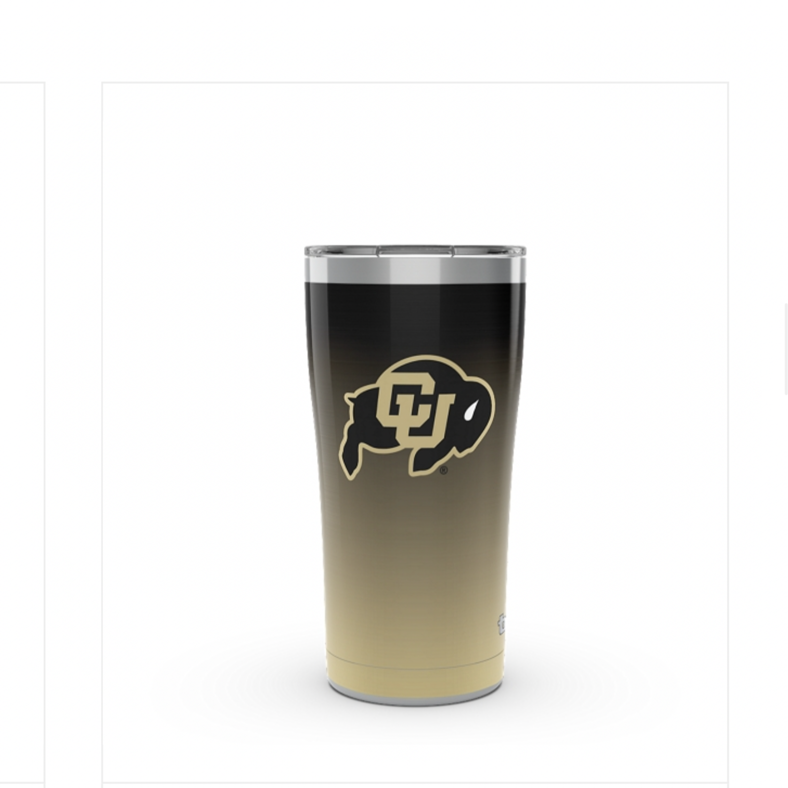 Colorado Buffaloes Tervis Stainless Steel With Hammer Lid - AtlanticCoastSports