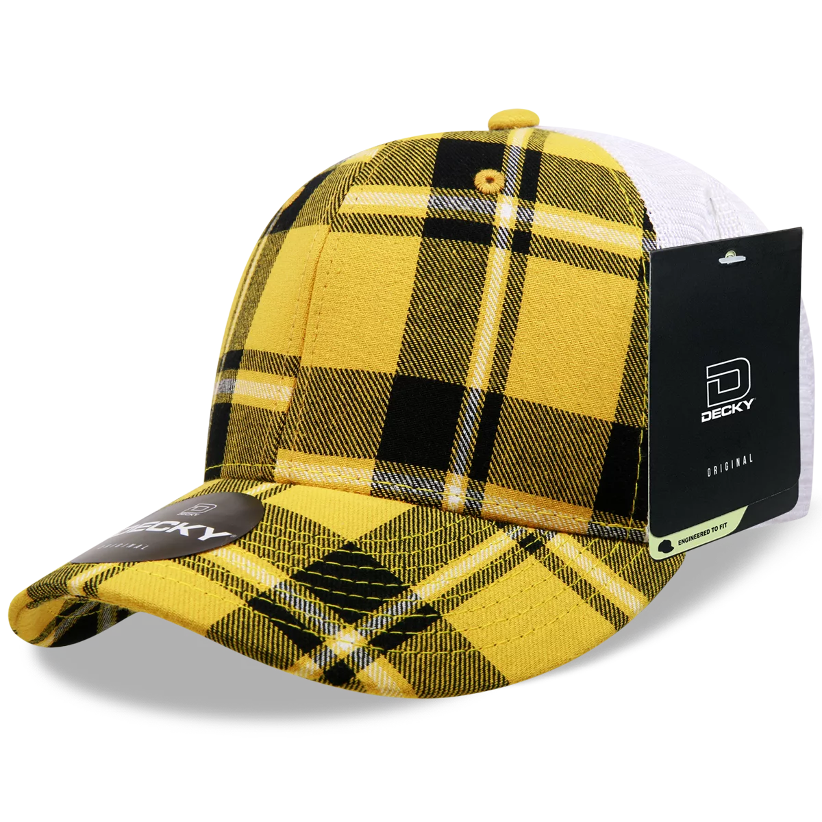 Decky Headwear 6017 in Plaid Patterns, Set 1