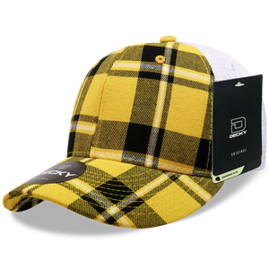 Decky Headwear 6017 in Plaid Patterns, Set 1