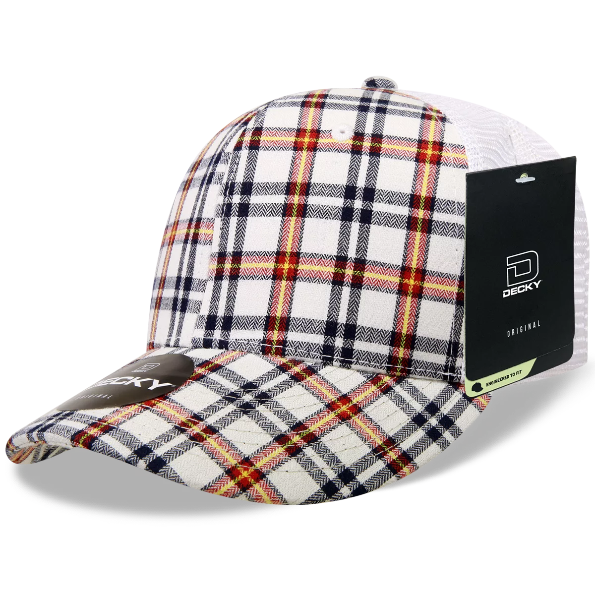 Decky Headwear 6017 in Plaid Patterns, Set 1