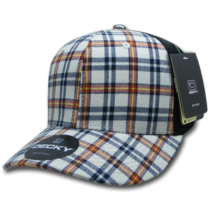 Decky Headwear 6018 in Plaid Patterns (Embroidered with Your Logo)