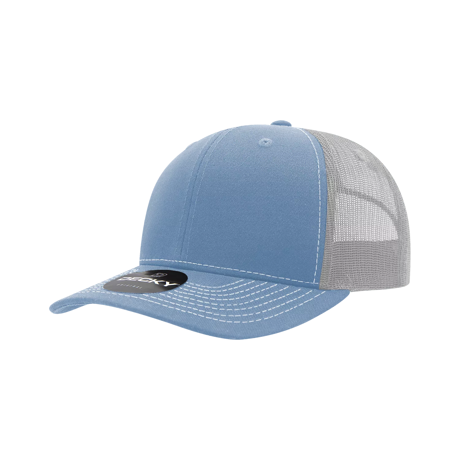 Decky Headwear 6031 in Tri-Colors (Embroidered with Your Logo)