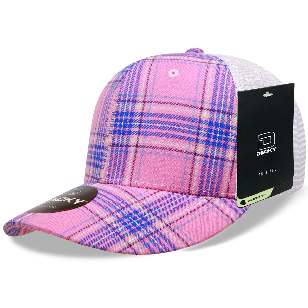 Decky Headwear 6017 in Plaid Patterns, Set 1