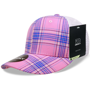 Decky Headwear 6017 in Plaid Patterns, Set 1