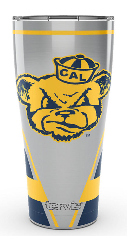 Cal University Bears Tervis Stainless Steel With Hammer Lid - AtlanticCoastSports