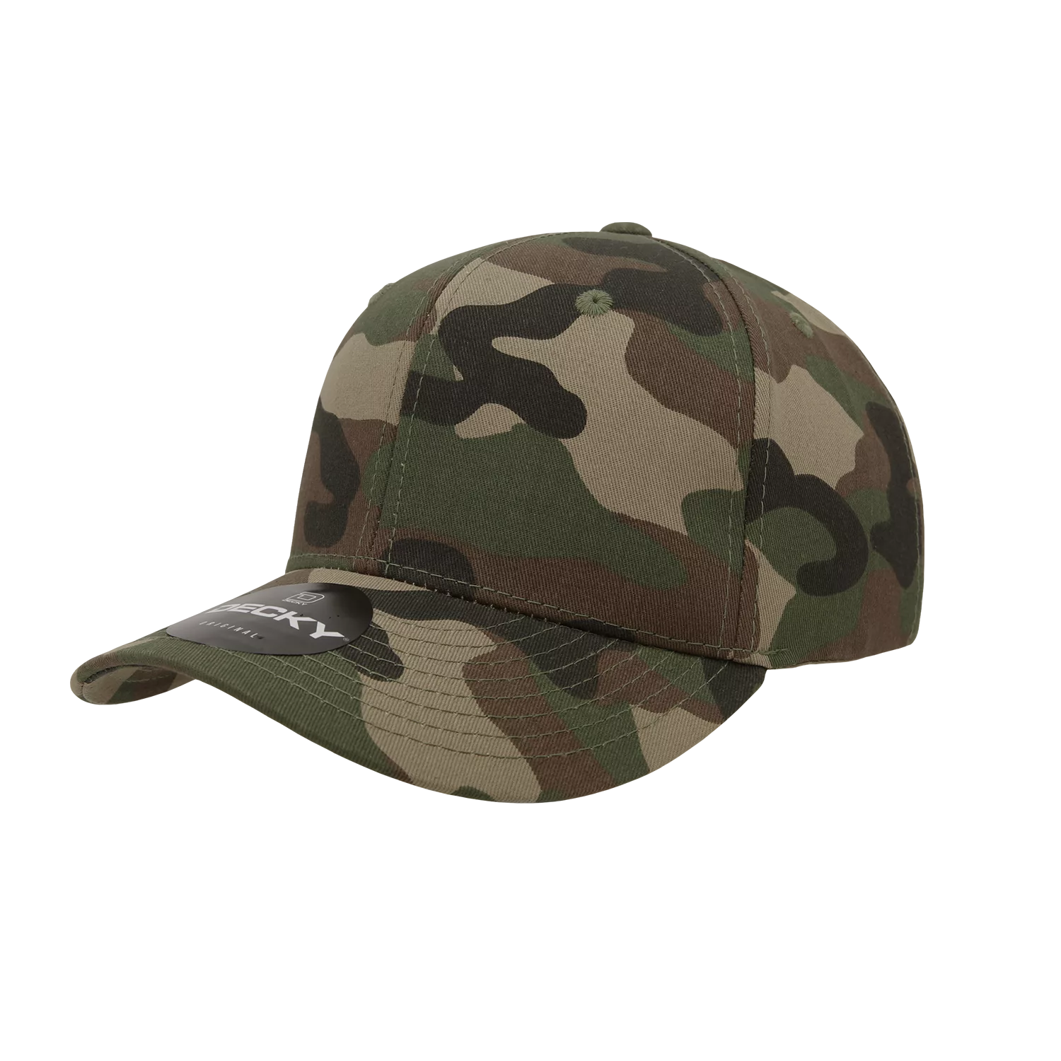 Decky Headwear 1048 in Camouflage and Tri-Colors (Embroidered with Your Logo)