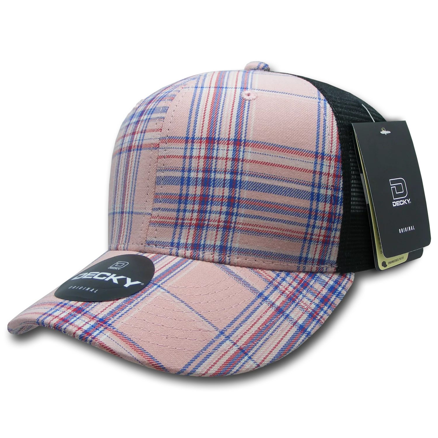 Decky Headwear 6018 in Plaid Patterns (Embroidered with Your Logo)