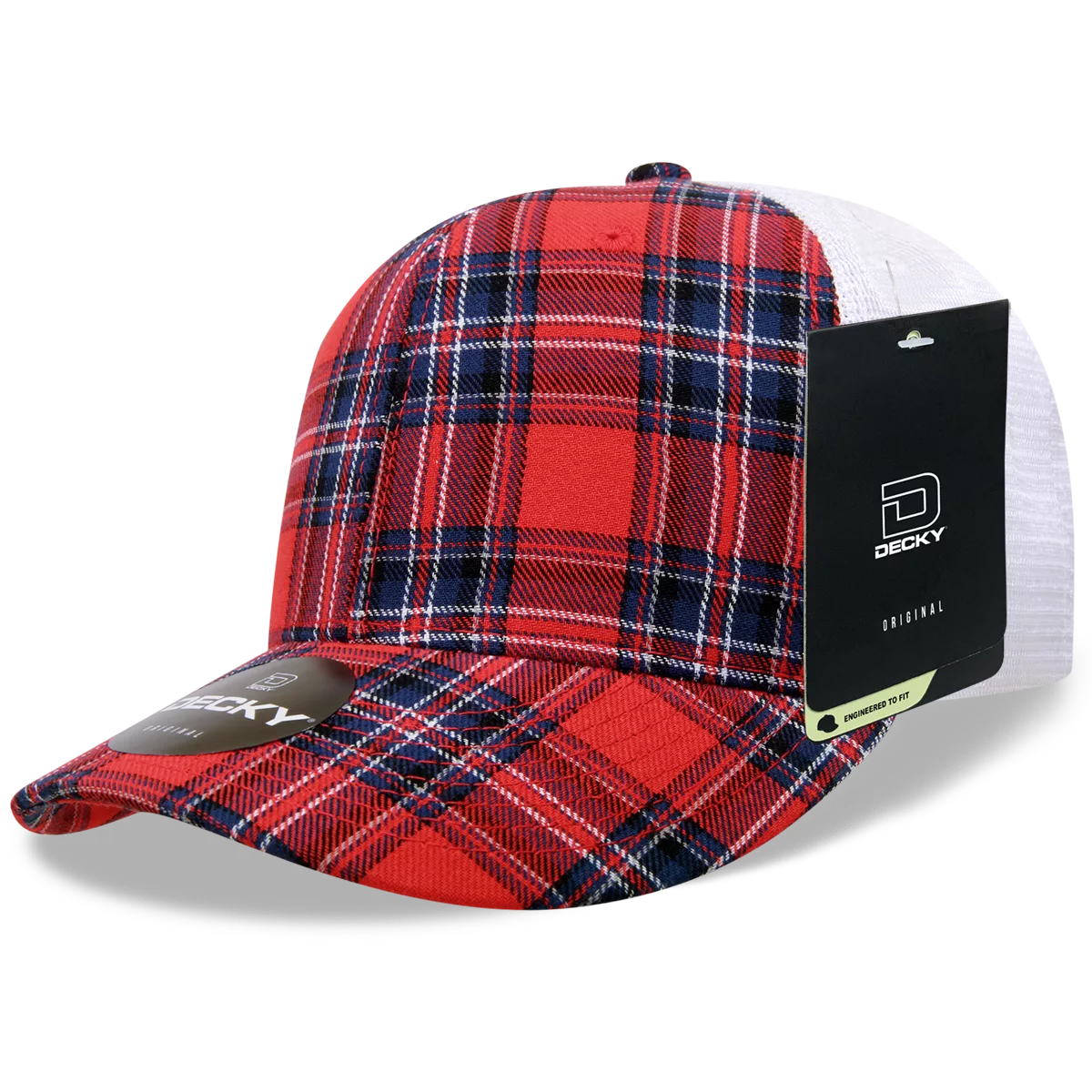 Decky Headwear 6017 in Plaid Patterns, Set 1