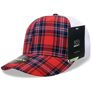 Decky Headwear 6017 in Plaid Patterns, Set 1