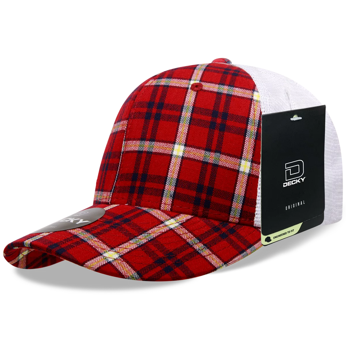 Decky Headwear 6017 in Plaid Patterns, Set 1