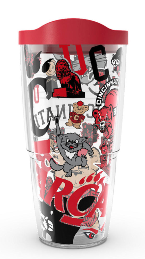 Cincinnati Bearcats Tervis Tumbler - AtlanticCoastSports
