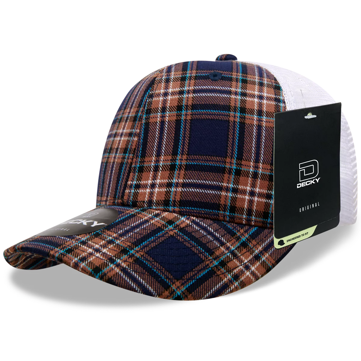 Decky Headwear 6017 in Plaid Patterns, Set 1