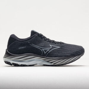 Women's Mizuno Wave Rider 27 Mesh Men’s Ebony/Snowcrest - AtlanticCoastSports
