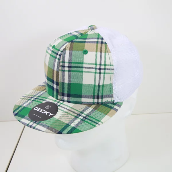 Decky Headwear 6015 in Plaid Patterns, Set 1