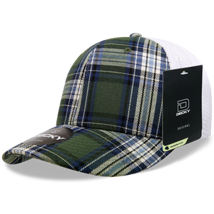 Decky Headwear 6017 in Plaid Patterns, Set 1