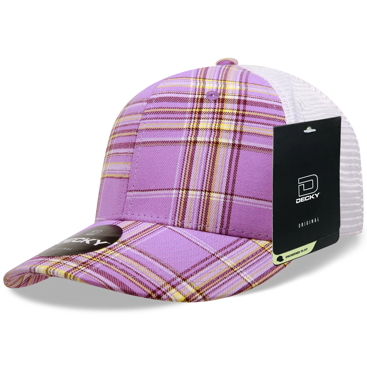 Decky Headwear 6017 in Plaid Patterns, Set 1