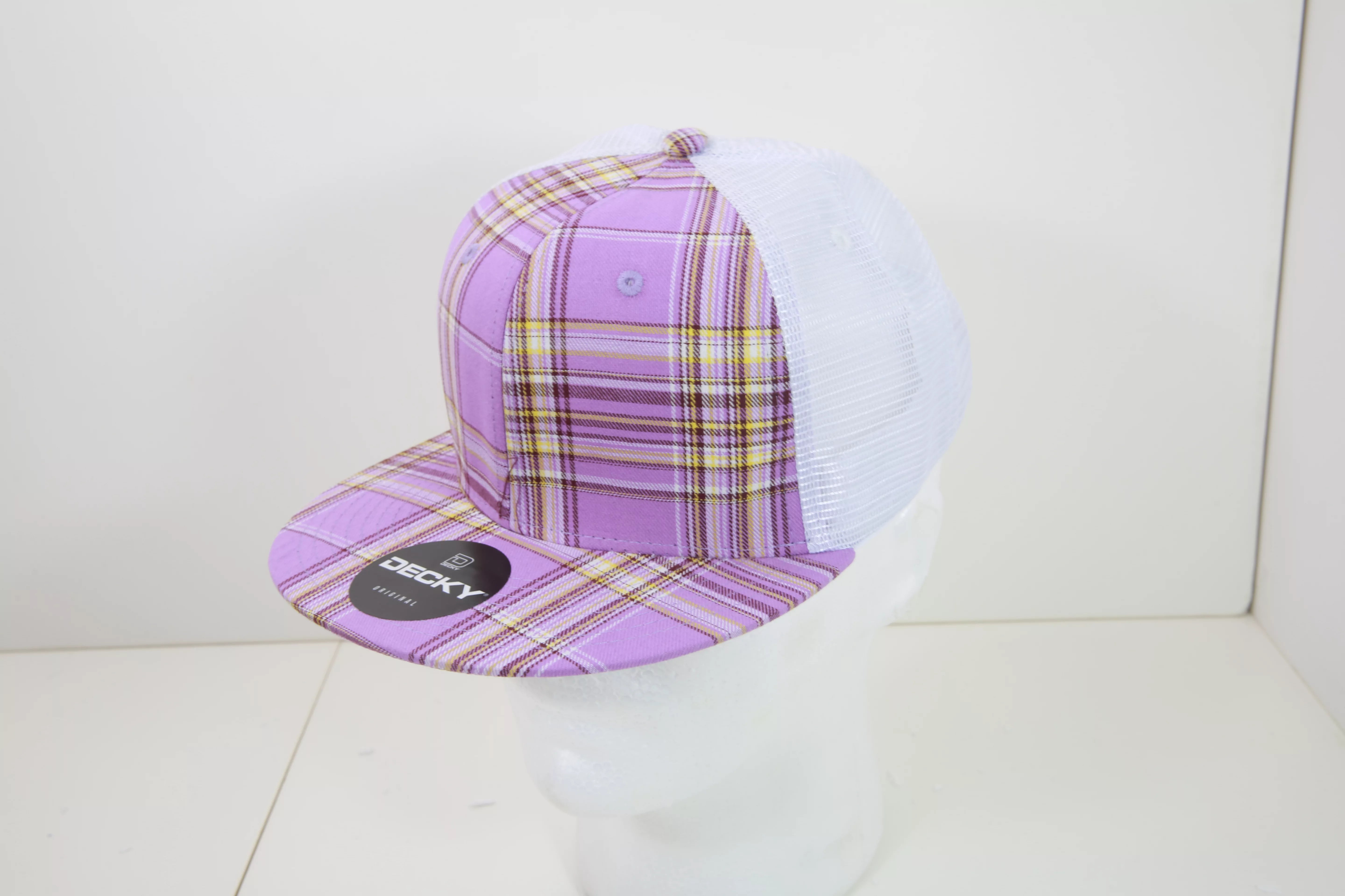 Decky Headwear 6015 in Plaid Patterns, Set 1