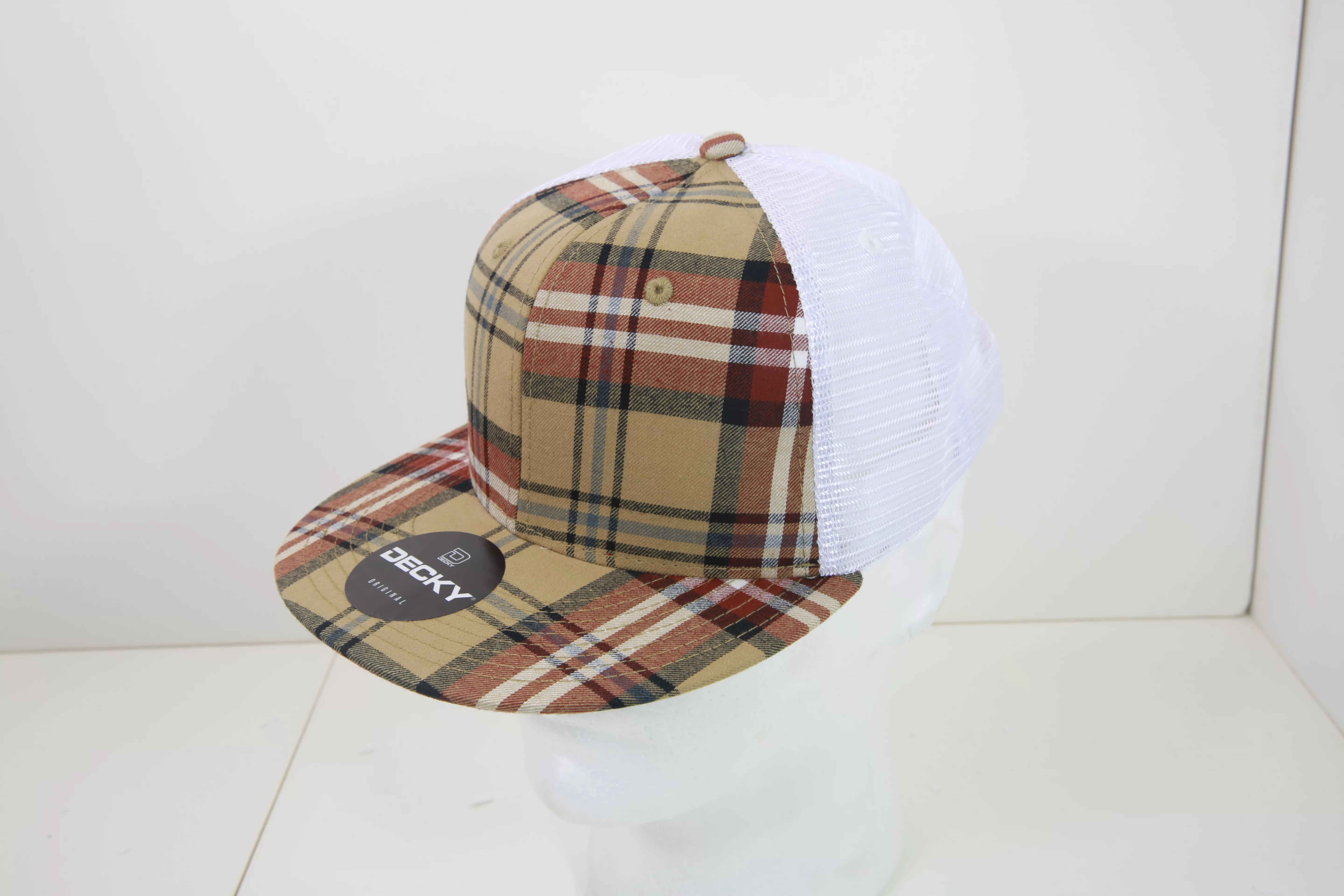Decky Headwear 6015 in Plaid Patterns, Set 1