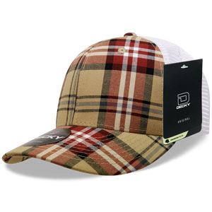 Decky Headwear 6017 in Plaid Patterns, Set 1