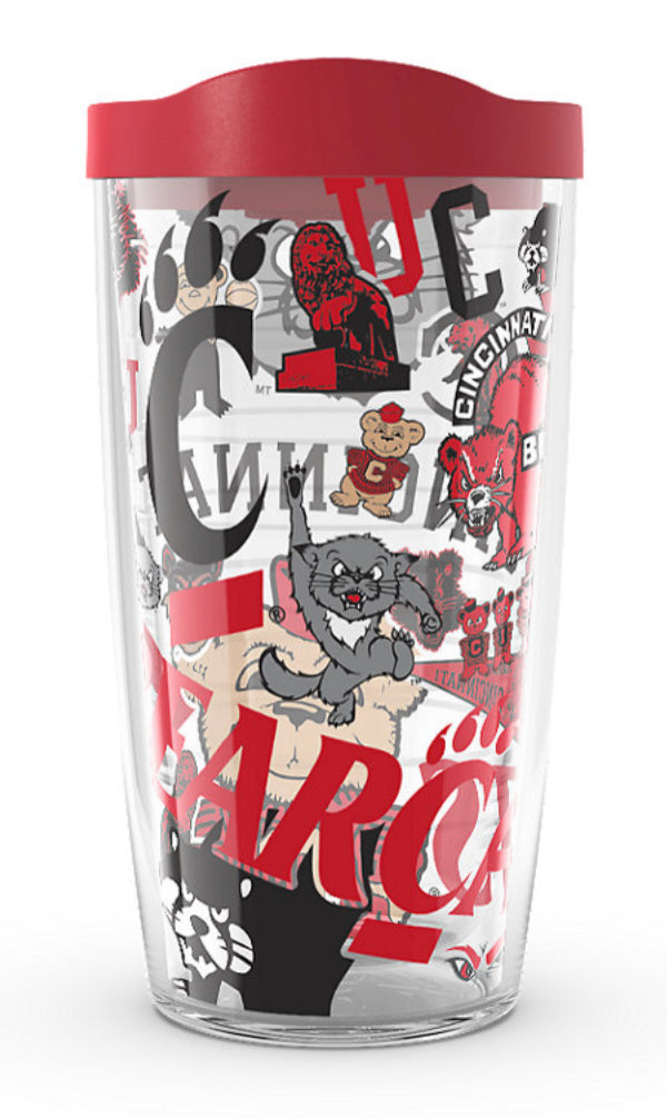 Cincinnati Bearcats Tervis Tumbler - AtlanticCoastSports