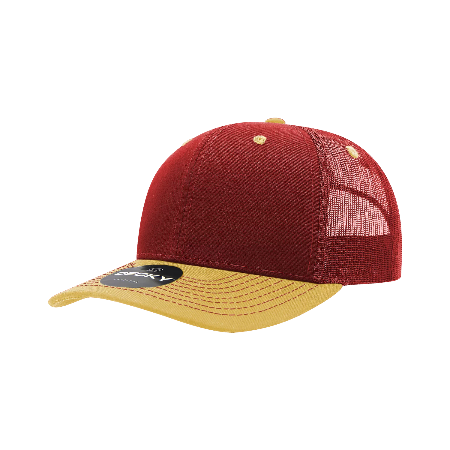Decky Headwear 6031 in Dual-Colors (Embroidered with Your Logo)