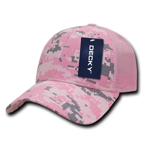 Decky Headwear 218 in Camouflage and Tri-Colors