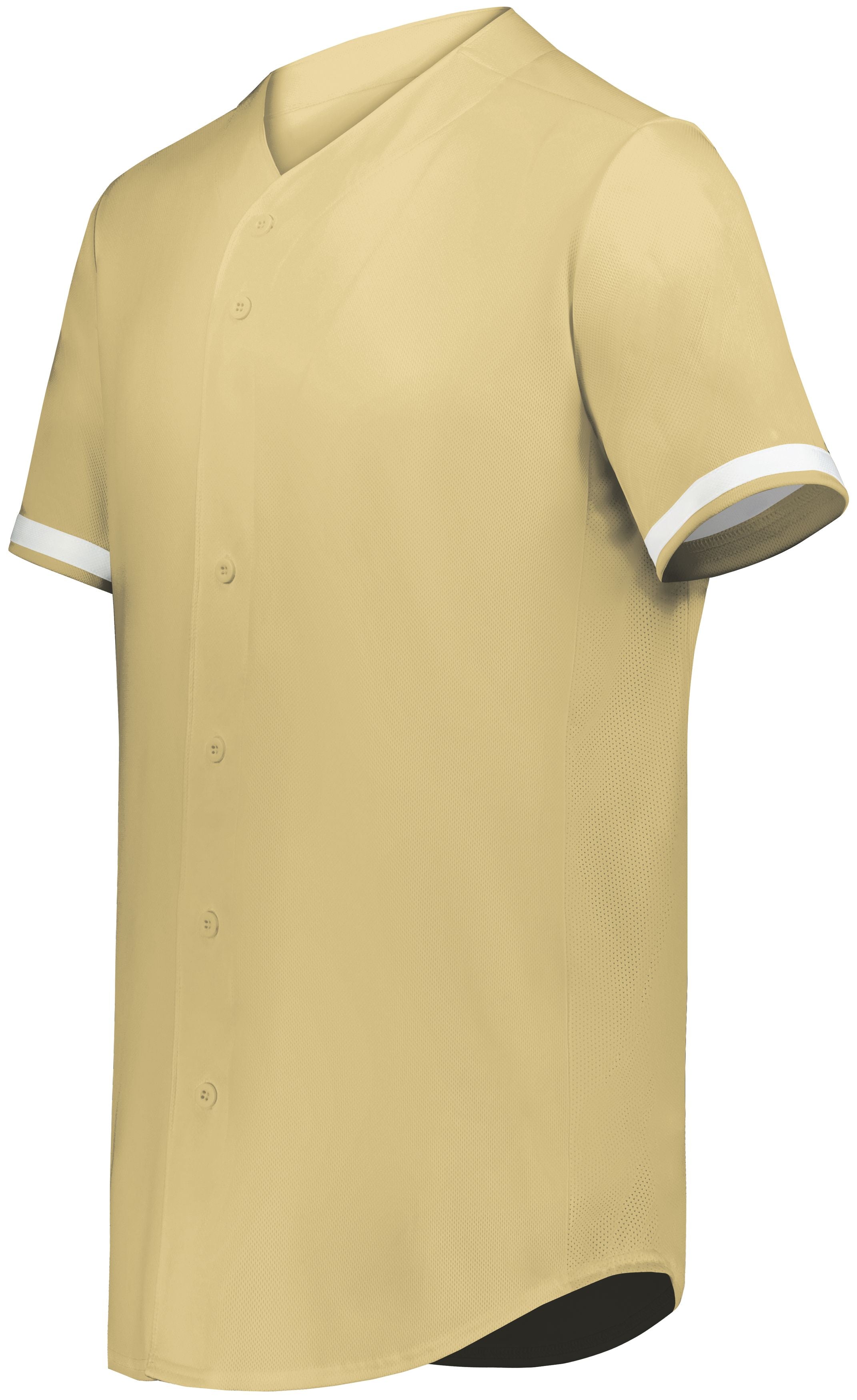 Cutter+ Full Button Baseball Jersey (Light colors, Printed with your logo) - AtlanticCoastSports