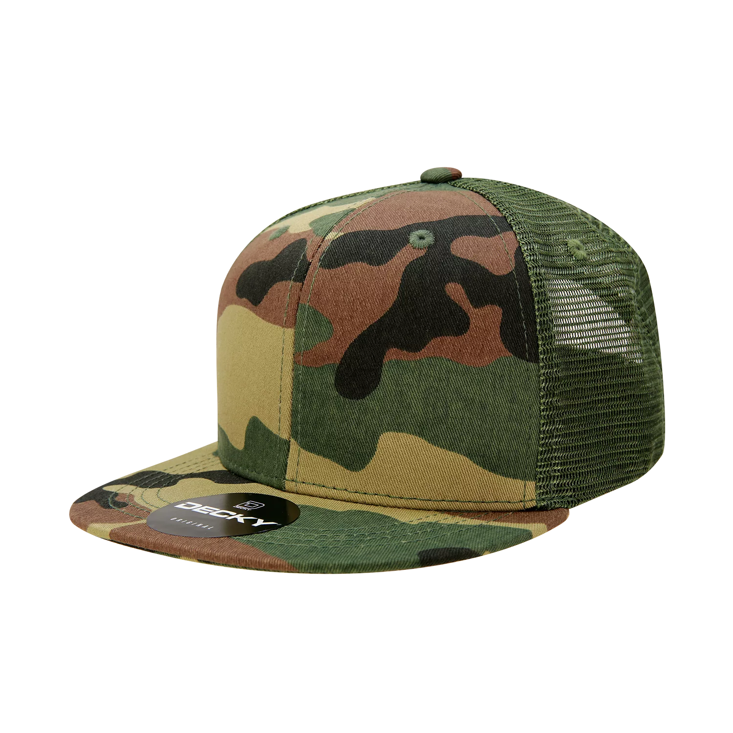 Decky Headwear 1055 in Solid and Tri-Colors (Embroidered with Your Logo)