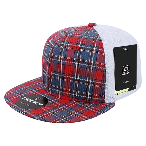 Decky Headwear 6015 in Plaid Patterns, Set 1