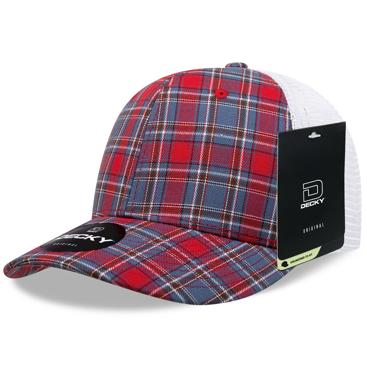 Decky Headwear 6017 in Plaid Patterns, Set 1