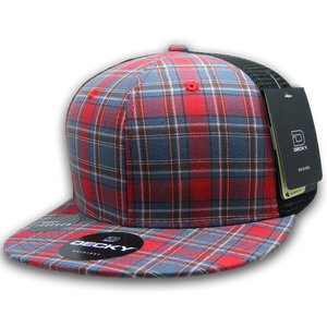 Decky Headwear 6016 in Plaid Patterns