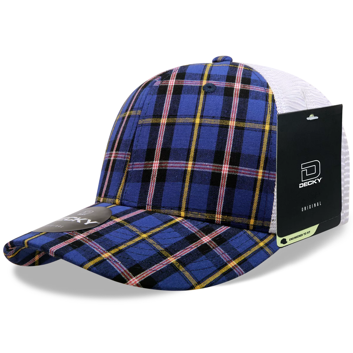 Decky Headwear 6017 in Plaid Patterns, Set 1