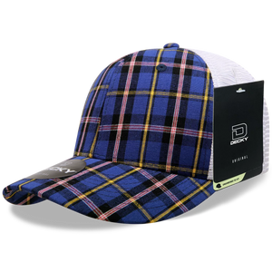 Decky Headwear 6017 in Plaid Patterns, Set 1