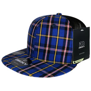 Decky Headwear 6016 in Plaid Patterns