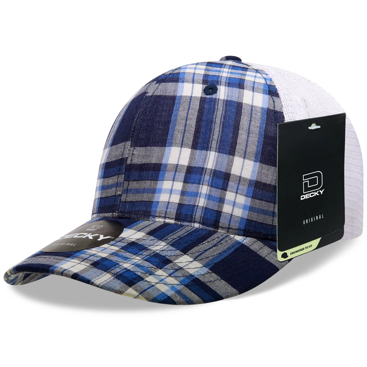 Decky Headwear 6017 in Plaid Patterns, Set 1