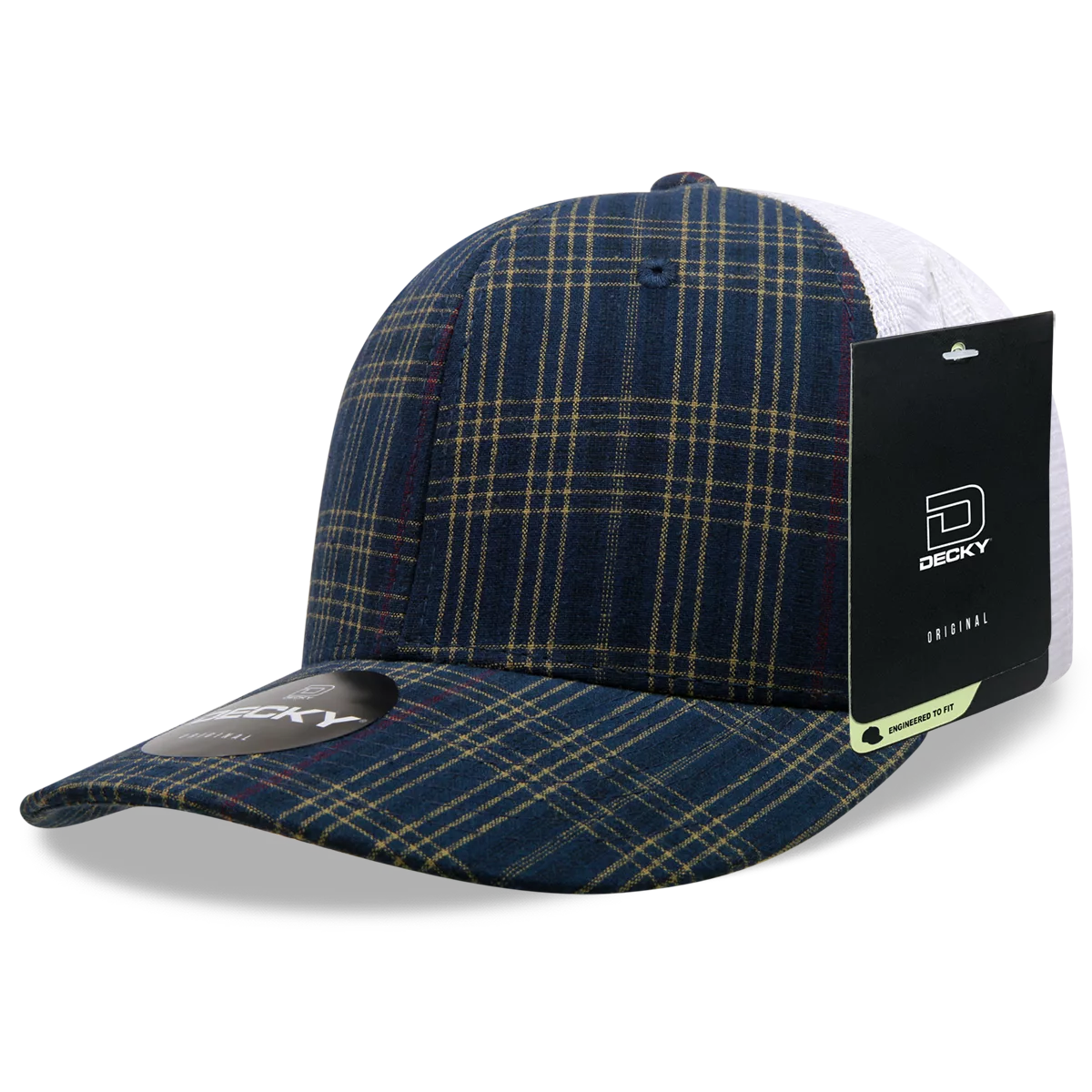 Decky Headwear 6017 in Plaid Patterns, Set 1