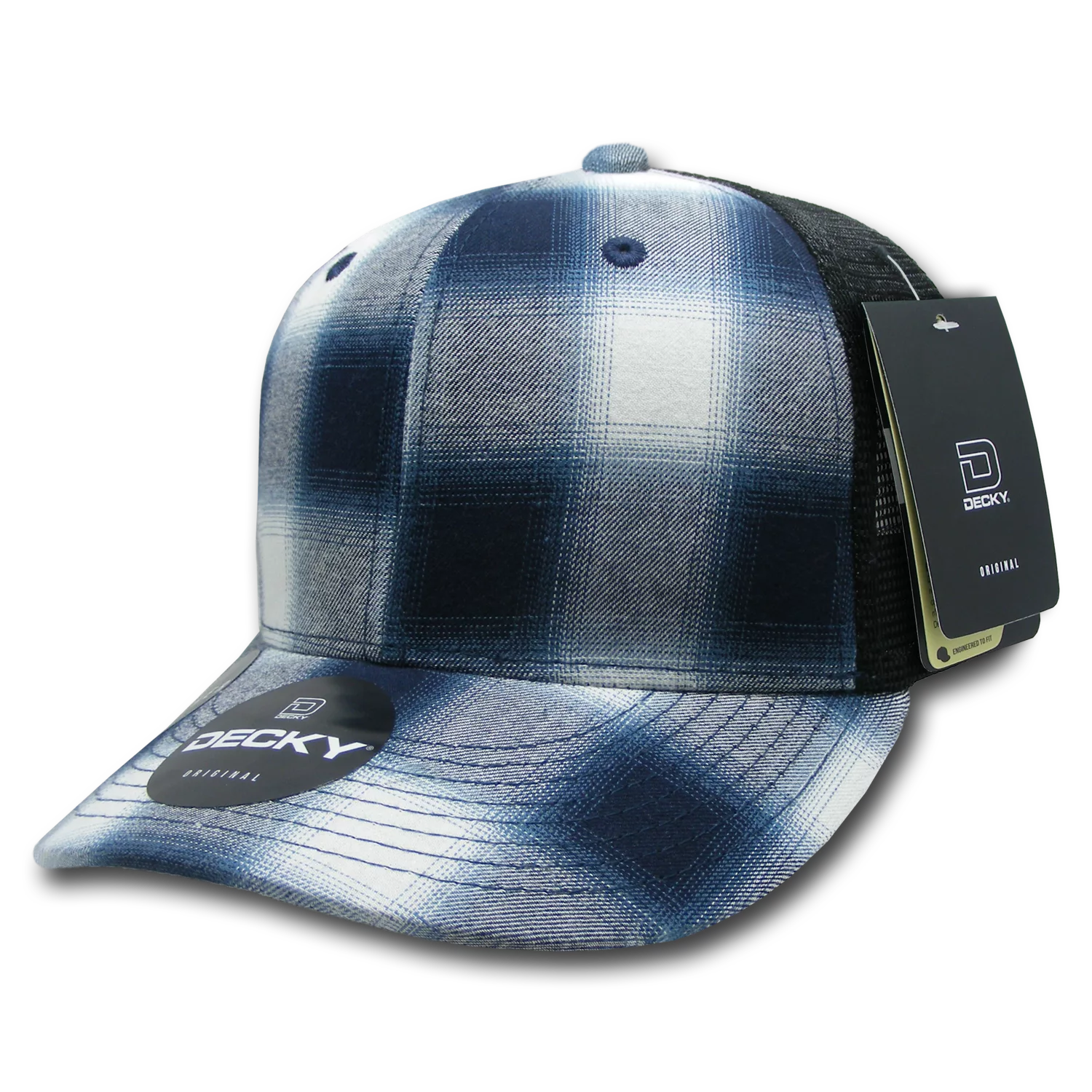 Decky Headwear 6018 in Plaid Patterns (Embroidered with Your Logo)
