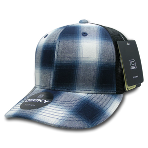 Decky Headwear 6018 in Plaid Patterns (Embroidered with Your Logo)
