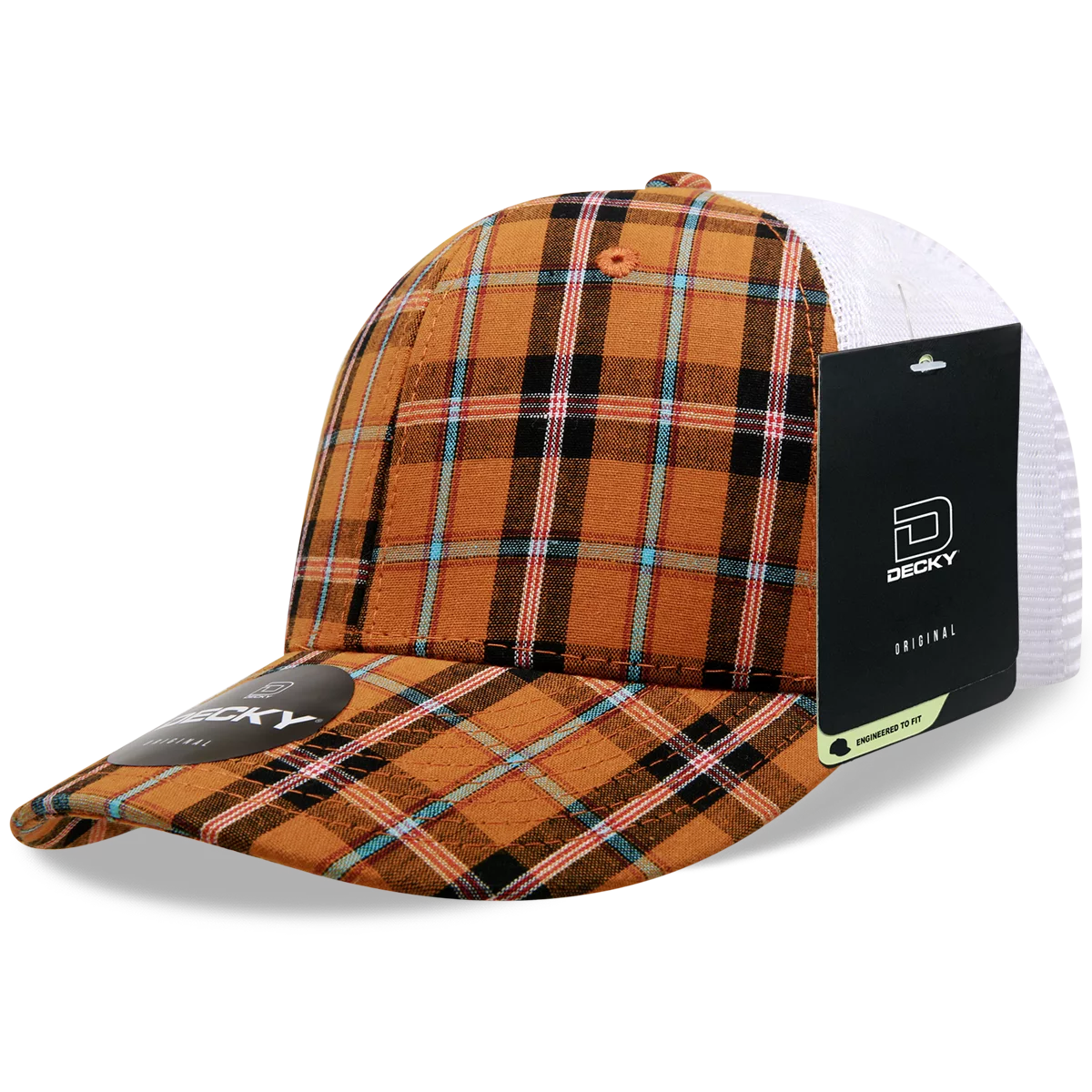Decky Headwear 6017 in Plaid Patterns, Set 1