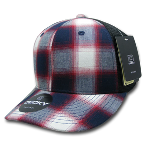 Decky Headwear 6018 in Plaid Patterns (Embroidered with Your Logo)