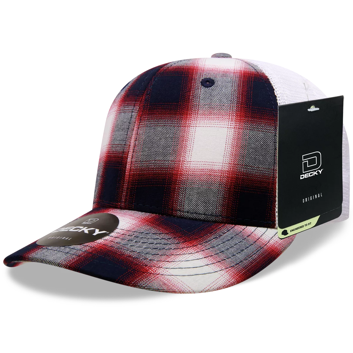 Decky Headwear 6017 in Plaid Patterns, Set 1