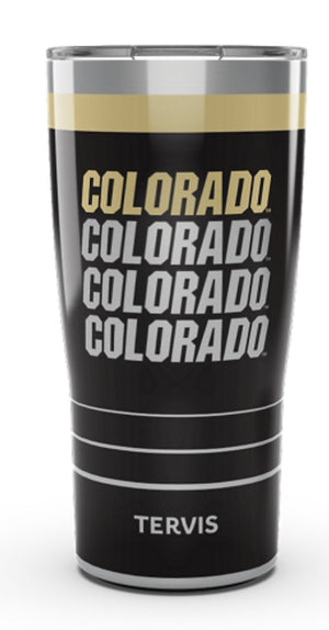 Colorado Buffaloes Tervis Stainless Steel With Hammer Lid - AtlanticCoastSports