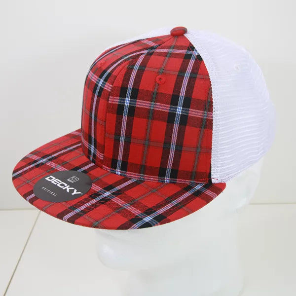 Decky Headwear 6015 in Plaid Patterns, Set 1