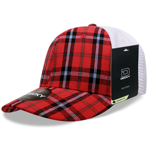 Decky Headwear 6017 in Plaid Patterns, Set 1