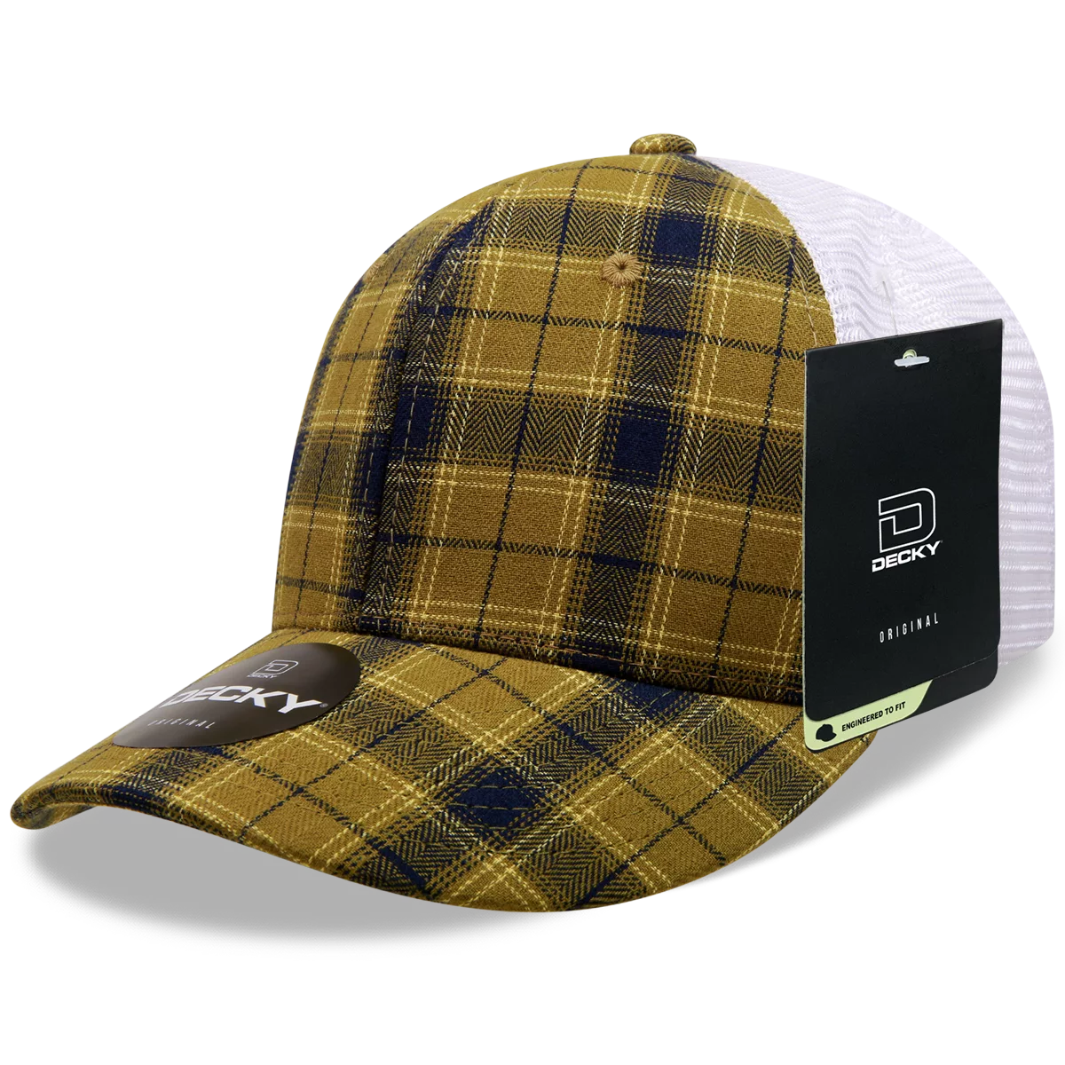Decky Headwear 6017 in Plaid Patterns, Set 1