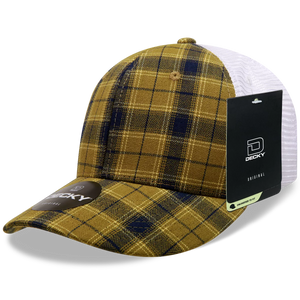 Decky Headwear 6017 in Plaid Patterns, Set 1